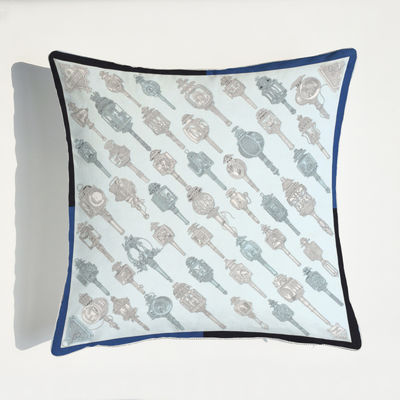 Customisable Pillowcase оформления свадьбы крышки валика сини военно-морского флота белый японский