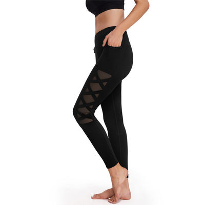 Безшовная йога полиэстера задыхается гетры Sportswear фитнеса Breathable ударопрочные