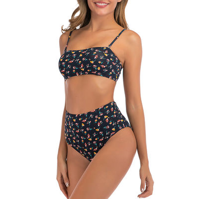 Бикини Breathable устойчивое Backless Swimmwear купальника полиэстера треугольника Eco дружелюбное