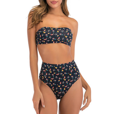 Бикини Breathable устойчивое Backless Swimmwear купальника полиэстера треугольника Eco дружелюбное