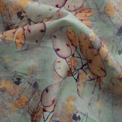 Ткань Challis краски связи вискозы Twill вискозная знача флористические напечатанные цифров