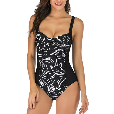 Купальник цельного Beachwear купальника полиэстера дам сексуальный