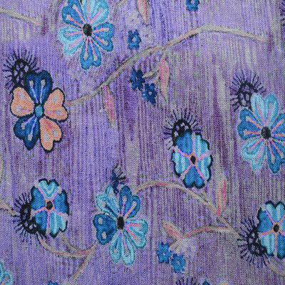 Рами цифров вискозы 45% 55% печатая хлопко-бумажную ткань платья