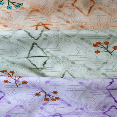 Напечатанный Twill хлопка Tencel ткани цифров мягкий Тюль водоустойчивый