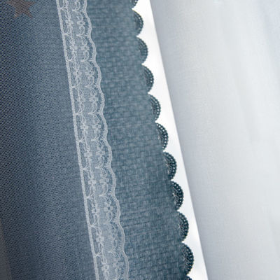 Мягкое пламя цвета градиента тканей занавеса полиэстера - retardant