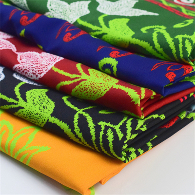 Ткань 148Cm горячей печати ткани моды цветов 100%Polyester цифров продажи различной флористическая для платья